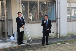 06 学部長(自衛消防隊隊長)の講評・挨拶